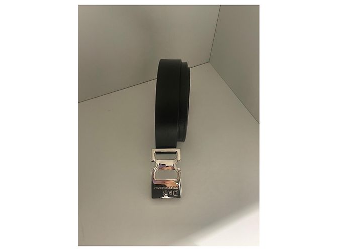 Dolce & Gabbana Gürtel aus schwarzem Leder - Ansicht 2