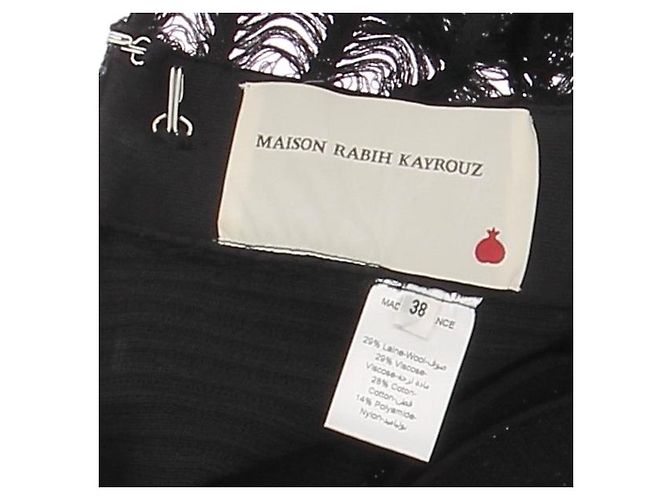 MAISON RABIH KAYROUZ Kleider T.FR 38 Wolle - Ansicht 5