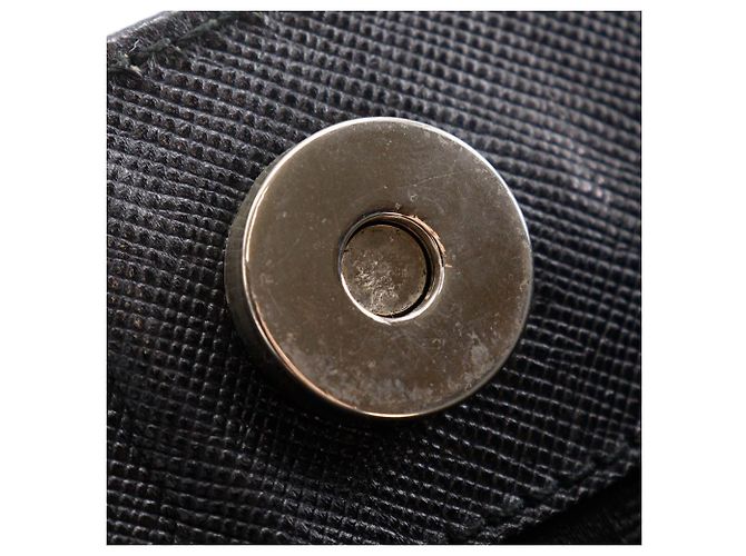 Borsa a spalla in pelle Salvatore Ferragamo nera Nero - vista 13