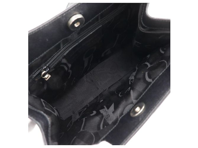 Borsa a spalla in pelle Salvatore Ferragamo nera Nero - vista 8