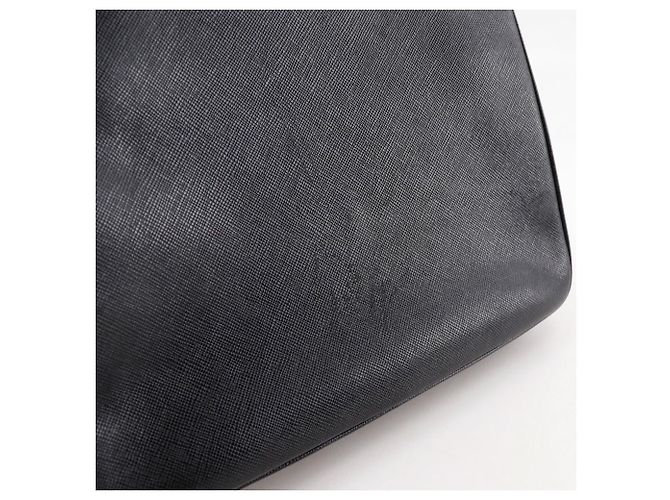 Borsa a spalla in pelle Salvatore Ferragamo nera Nero - vista 9