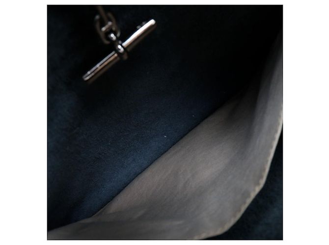 Hermès Borsa a spalla in pelle Hermes Vespa 28 grigia Grigio - vista 6
