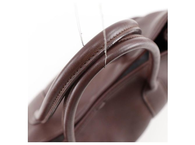 Hermès Sac à main Hermes Garden Party 30 TPM Marron - vue 5