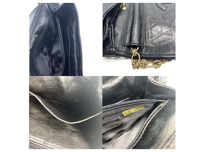 Borsa a spalla in pelle di agnello Chanel - vista 5