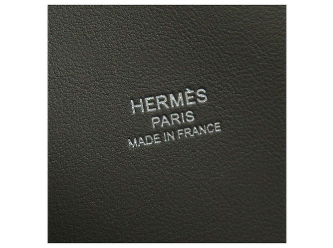 Hermès Hermes Bolide 1923 25 Evercolor Handtasche Grau - Ansicht 10