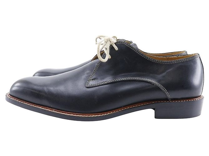 Autre Marque Scarpe eleganti in pelle Opelcarosso nere per uomini Nero - vista 2