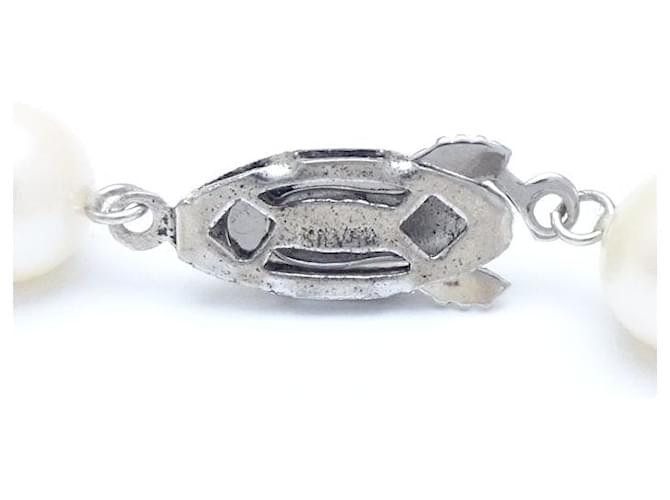 Autre Marque Collana di Perle Akoya Argento 7,5-8mm - vista 4