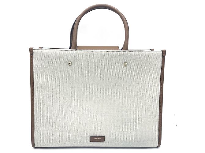 Bolso tote de lona con logo 2WAY Jimmy Choo Avenue - vista 2