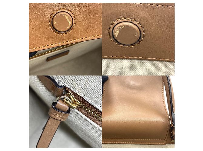 Bolso tote de lona con logo 2WAY Jimmy Choo Avenue - vista 7