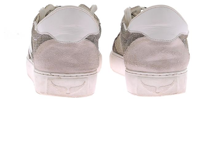 ZADIG & VOLTAIRE Sneakers T.EU 37 Pelle Argento - vista 5
