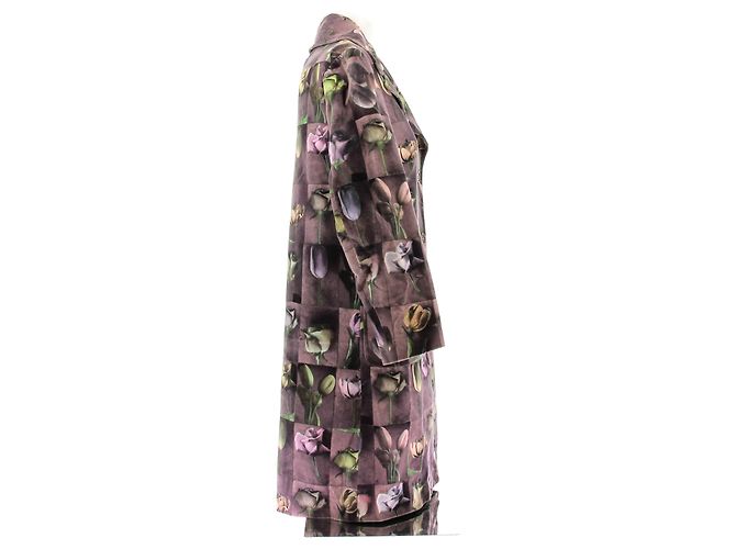 Cappotti PAUL SMITH T.FR 38 Cotone Porpora - vista 3