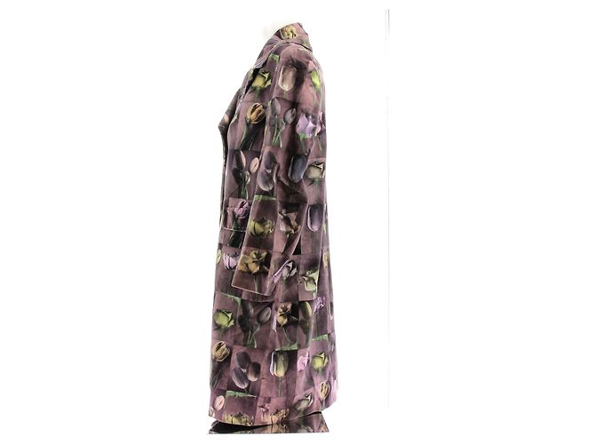 Cappotti PAUL SMITH T.FR 38 Cotone Porpora - vista 4