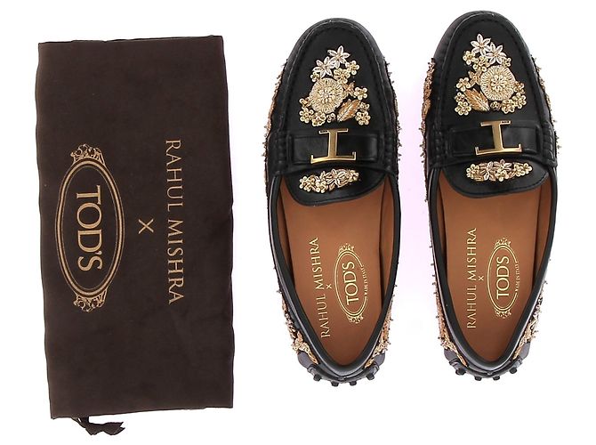 Bailarinas TOD'S T.EU 37 Cuero Negro - vista 8