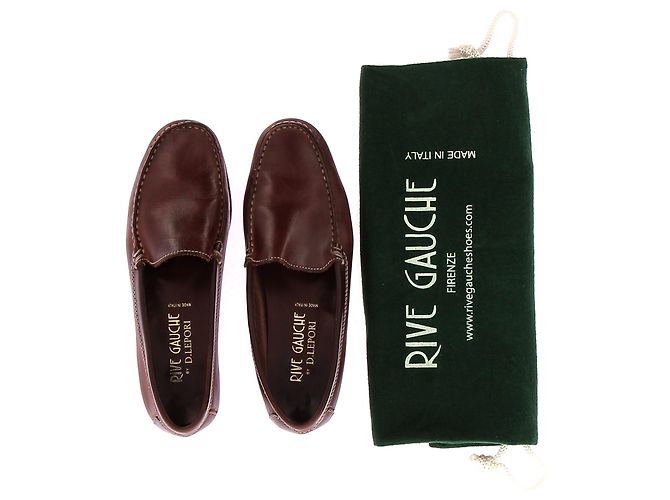 Autre Marque NON SIGNE / UNSIGNED Flats T.EU 37 Leather Dark red - view 8