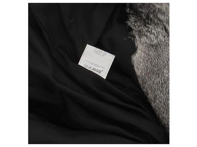 JOHN GALLIANO Abrigos T.FR 38 Piel Gris - vista 5