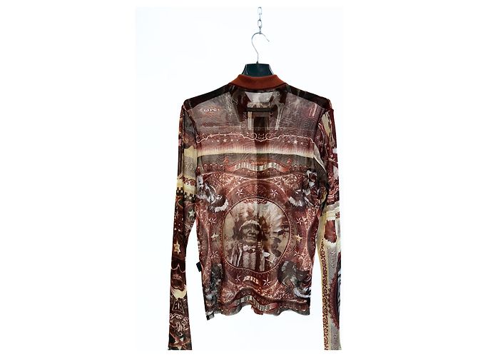 TOP MESH NATIVE AMERICANO DE JEAN PAUL GAULTIER - vista 2