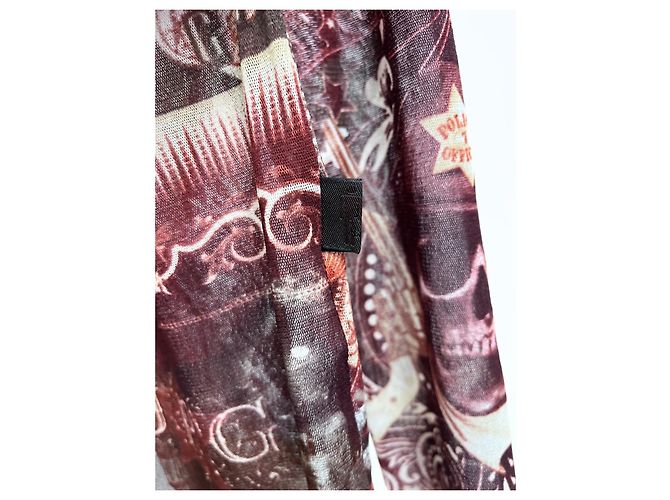 TOP MESH NATIVE AMERICANO DE JEAN PAUL GAULTIER - vista 3