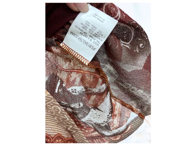 TOP MESH NATIVE AMERICANO DE JEAN PAUL GAULTIER - vista 4