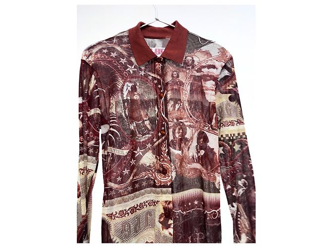 TOP MESH NATIVE AMERICANO DE JEAN PAUL GAULTIER - vista 6