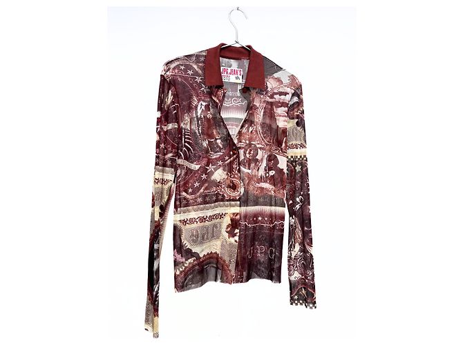 TOP MESH NATIVE AMERICANO DE JEAN PAUL GAULTIER - vista 7
