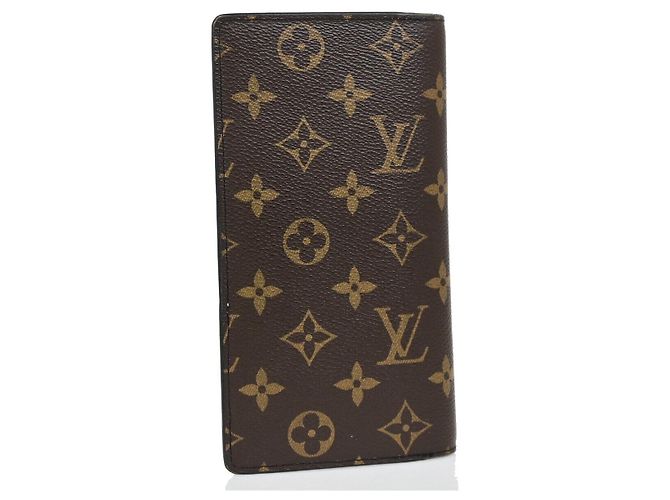 Cartera Brazza Louis Vuitton Castaño - vista 2