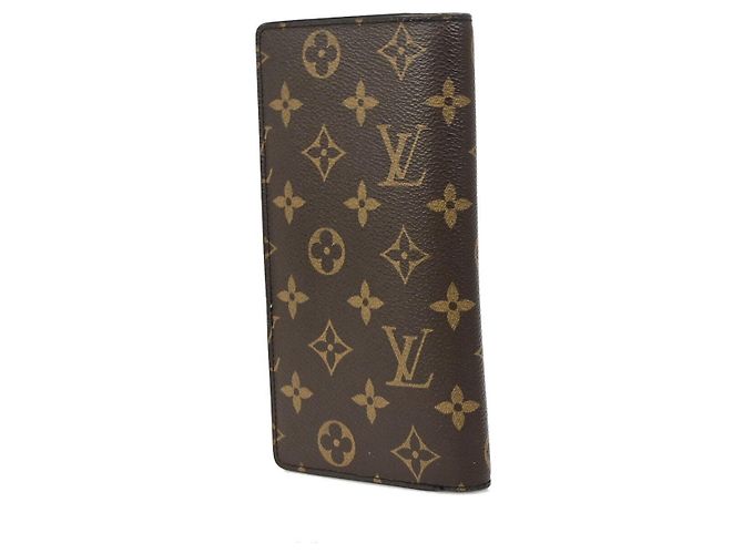 Cartera Brazza Louis Vuitton Castaño - vista 4