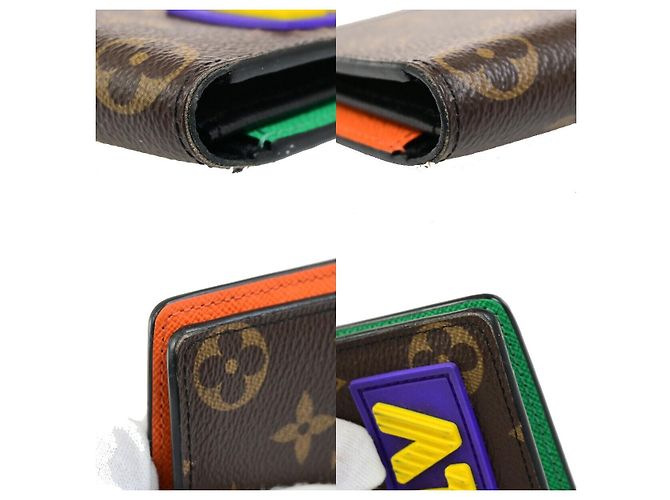 Cartera Brazza Louis Vuitton Castaño - vista 7