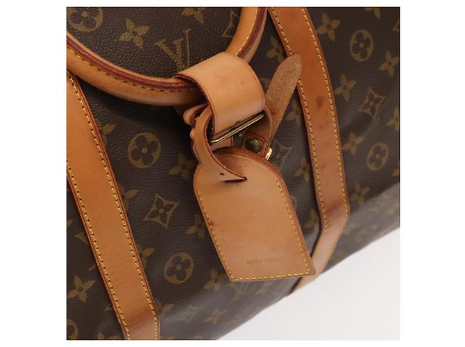 LOUIS VUITTON Monogram Keepall 60 Bolsa Boston M41422 LV Auth 101679 Monograma - vista 10