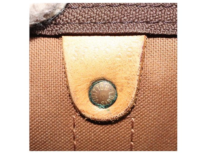 LOUIS VUITTON Monogram Keepall 60 Borsa Boston M41422 LV Auth 101788 Monogramma - vista 12
