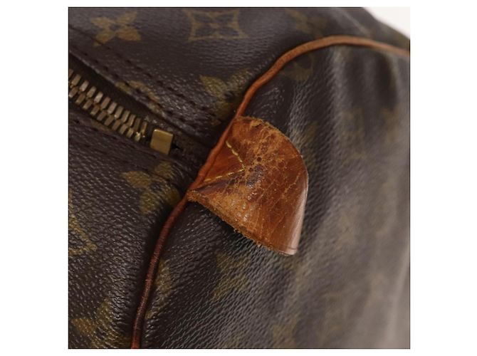 LOUIS VUITTON Monogram Keepall 60 Borsa Boston M41422 LV Auth 101788 Monogramma - vista 17