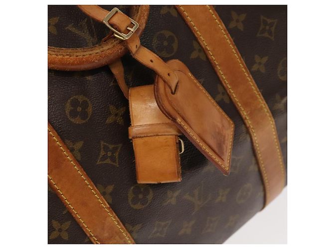 LOUIS VUITTON Monogram Keepall 60 Borsa Boston M41422 LV Auth 101788 Monogramma - vista 18