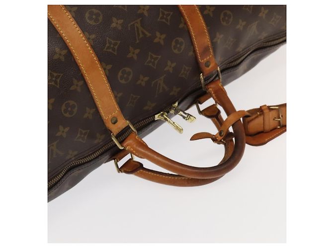 LOUIS VUITTON Monogram Keepall 60 Borsa Boston M41422 LV Auth 101788 Monogramma - vista 7
