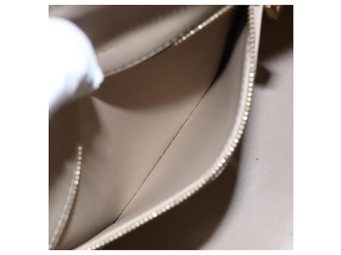 LOUIS VUITTON Borsa a Mano Monogram Vernis Houston Beige M91004 LV Auth th5476 - vista 21