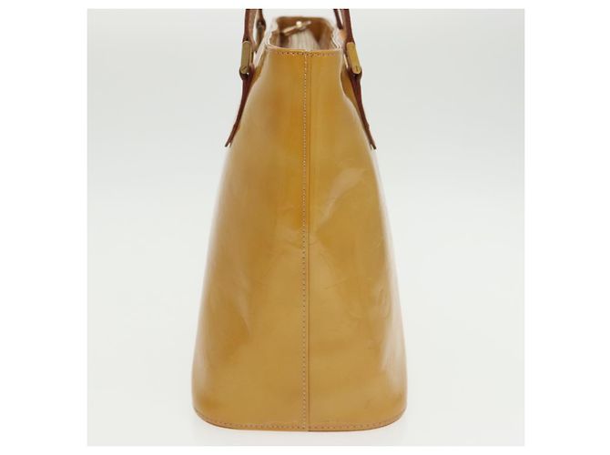 LOUIS VUITTON Borsa a Mano Monogram Vernis Houston Beige M91004 LV Auth th5476 - vista 3