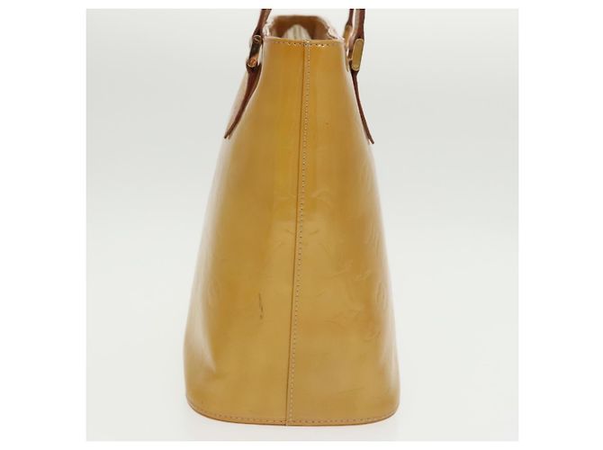 LOUIS VUITTON Borsa a Mano Monogram Vernis Houston Beige M91004 LV Auth th5476 - vista 4