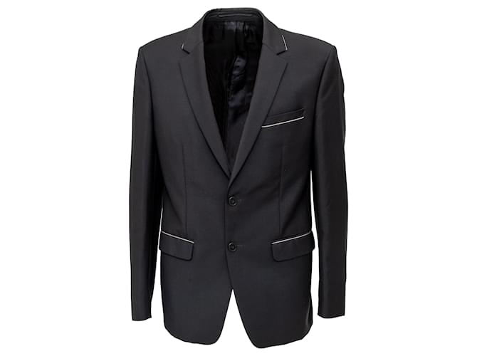 Givenchy-Anzug mit Kettendetails Schwarz - Ansicht 2