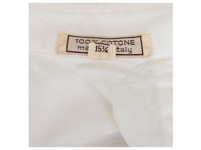 Camicia da smoking Yves Saint Laurent Bianco - vista 14
