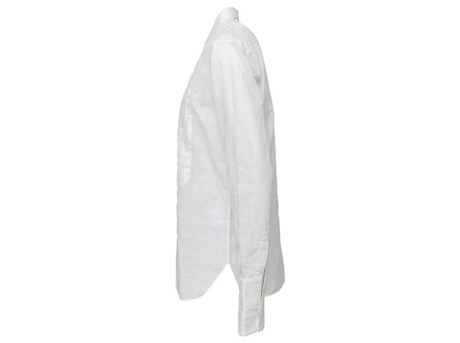 Camicia da smoking Yves Saint Laurent Bianco - vista 2