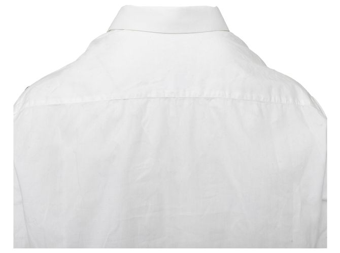 Camicia da smoking Yves Saint Laurent Bianco - vista 5