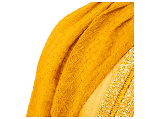 Autre Marque Rara Avis de Sonal Verma Vestido Largo Boho Amarillo - vista 15