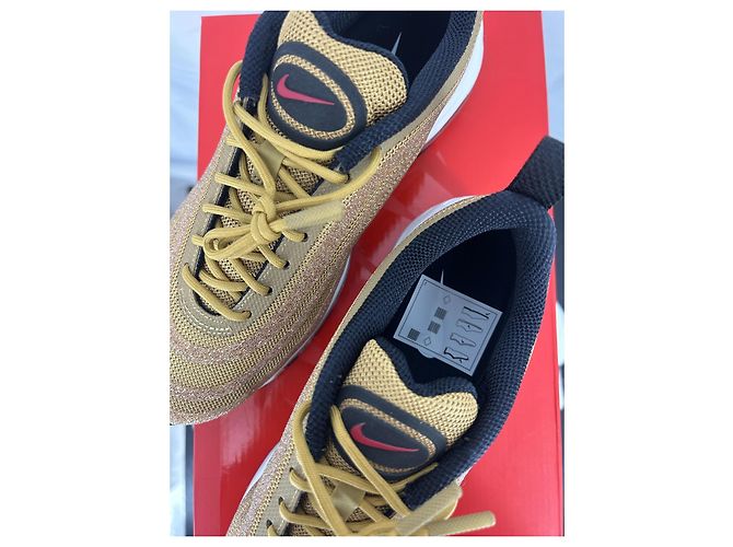 Nike Swarovski Air Max 97 LX Nero Bianco Rosso D'oro Caramello Cammello - vista 12