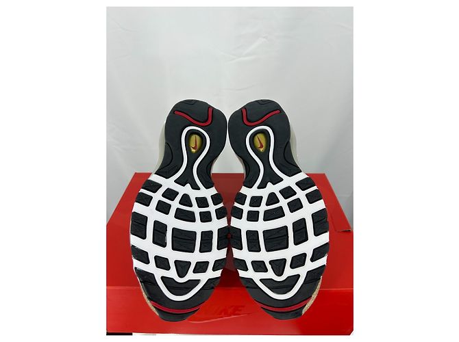 Nike Swarovski Air Max 97 LX Nero Bianco Rosso D'oro Caramello Cammello - vista 9