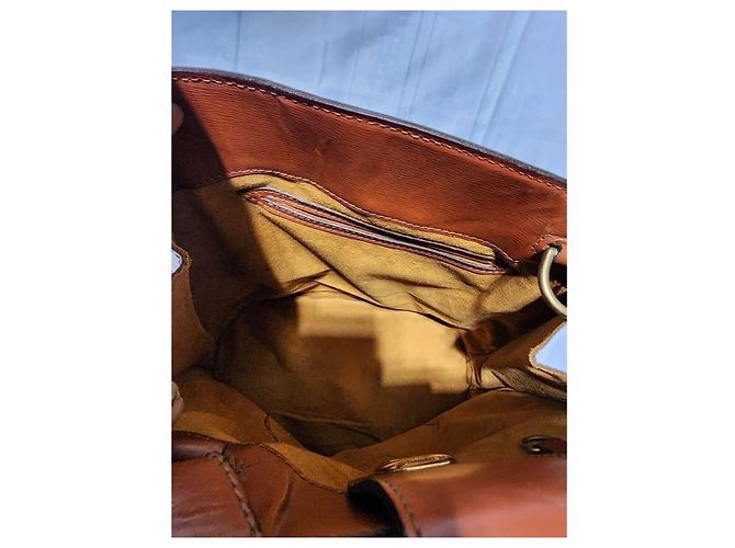 Borsa Cluny in pelle Epi Fawn Kenyan Louis Vuitton marrone - vista 7