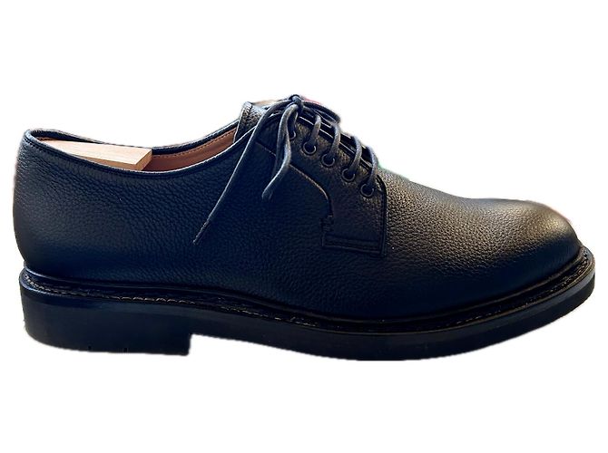 Scarpe Derby Heschung Orme Boxing Nero Pelle - vista 3
