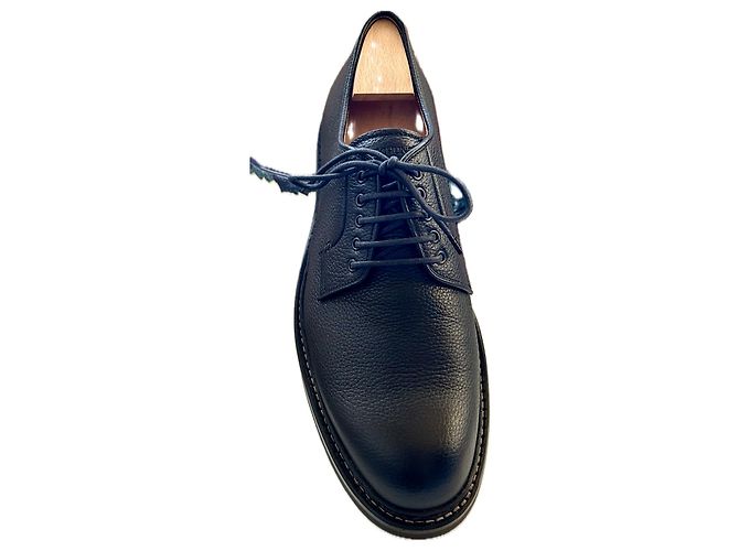 Scarpe Derby Heschung Orme Boxing Nero Pelle - vista 4