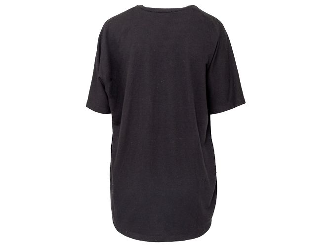 Camiseta oversized Alexander Wang Negro - vista 2