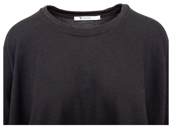 Camiseta oversized Alexander Wang Negro - vista 3