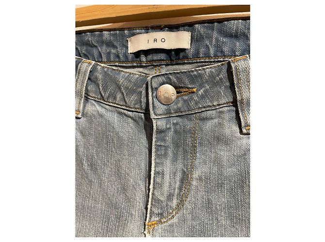 Jeans IRO T.us 26 Cotone Blu - vista 2