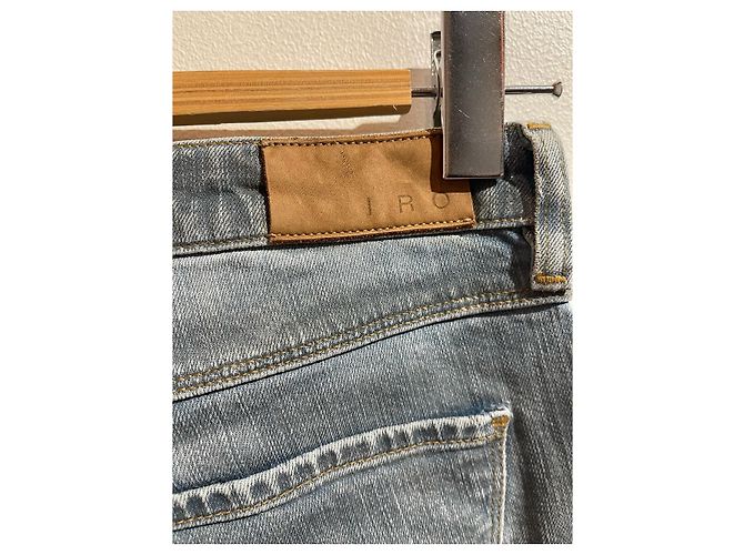 Jeans IRO T.us 26 Cotone Blu - vista 4