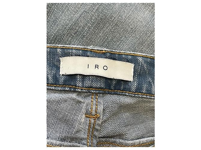 Jeans IRO T.us 26 Cotone Blu - vista 5